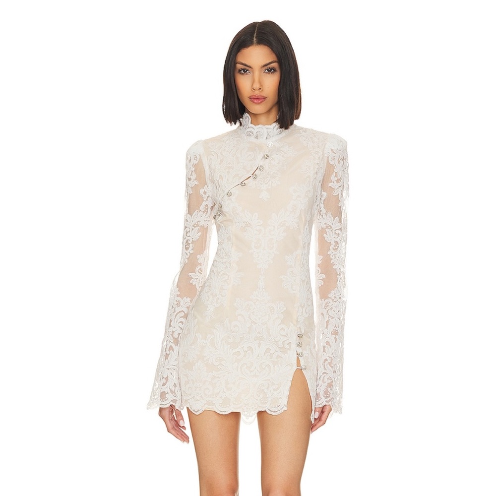 Stone cold fox lace dress